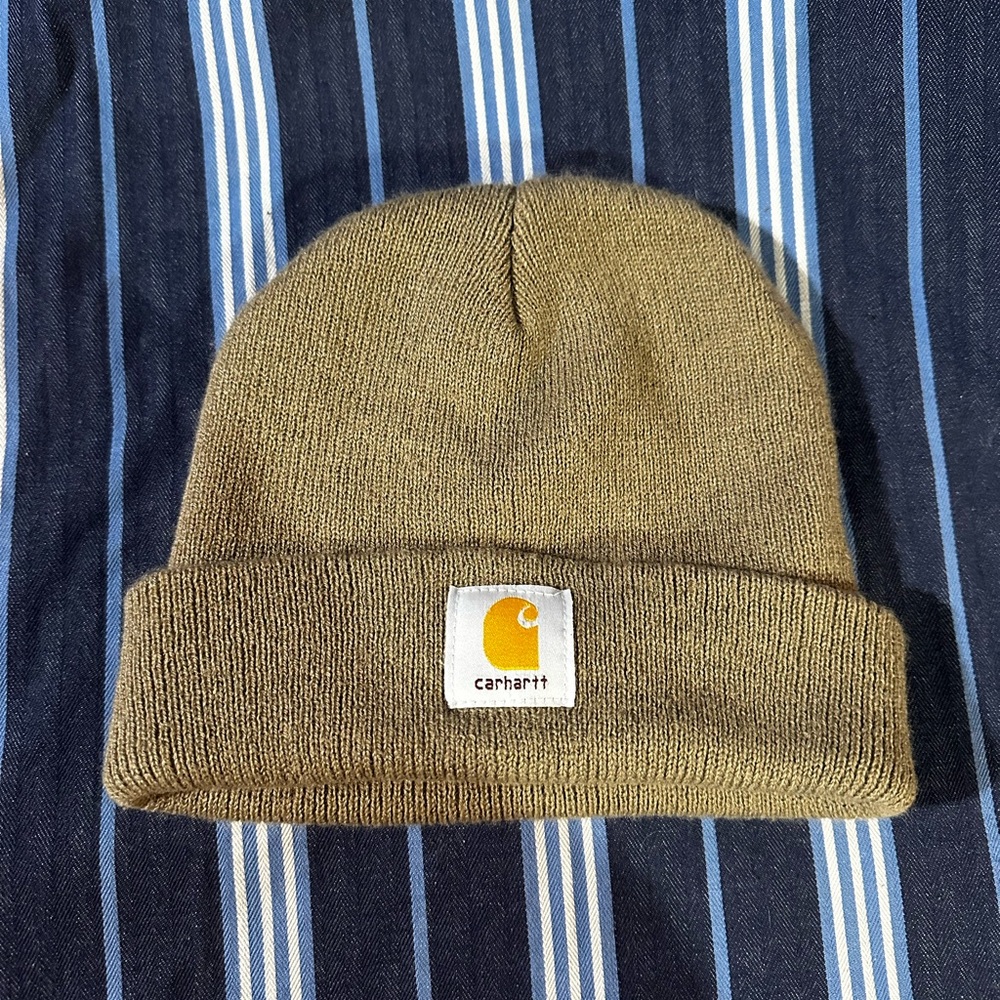 Carhartt kids Brown Knit Hat